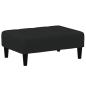 Preview: Fußhocker Schwarz 77x55x31 cm Samt