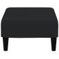 Preview: Fußhocker Schwarz 77x55x31 cm Samt