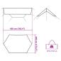 Preview: Tarp Grau und Orange 420x440 cm Wasserdicht