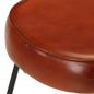 Preview: Barhocker 2 Stk. Dunkelbraun 40x29,5x53 cm