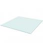 Preview: Tischplatte aus gehärtetem Glas quadratisch 800x800 mm