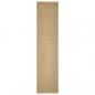 Preview: Teppich Natur Sisal 80x350 cm