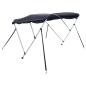 Preview: 3-Bow Bimini-Top mit Seitenteilen 183x(154-167)x137 cm