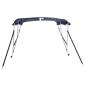 Preview: 3-Bow Bimini-Top mit Seitenteilen 183x(154-167)x137 cm