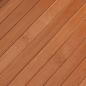 Preview: Teppich Rechteckig Braun 100x300 cm Bambus