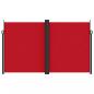 Preview: Seitenmarkise Ausziehbar Rot 200x1000 cm