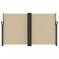 Preview: Seitenmarkise Ausziehbar Beige 140x1000 cm