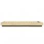 Preview: Bettgestell Sonoma-Eiche 100x200 cm Holzwerkstoff