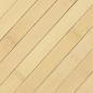 Preview: Teppich Rechteckig Hell Natur 100x100 cm Bambus