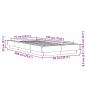 Preview: Bettgestell Braun Eichen-Optik 75x190 cm Holzwerkstoff