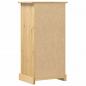 Preview: Nachttisch Corona 53x39x103 cm Massivholz Kiefer