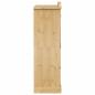 Preview: Kleiderschrank Corona 151,5x52x170 cm Massivholz Kiefer