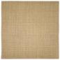 Preview: Teppich Natur Sisal 100x100 cm