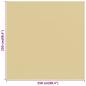 Preview: Zeltteppich Beige 250x250 cm HDPE