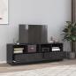 Preview: ARDEBO.de - TV-Schränke 2 Stk. Schwarz 67x39x44 cm Stahl