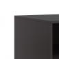 Preview: TV-Schränke 2 Stk. Schwarz 67x39x44 cm Stahl