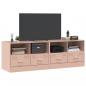 Preview: TV-Schränke 2 Stk. Rosa 67x39x44 cm Stahl