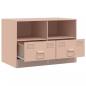 Preview: TV-Schränke 2 Stk. Rosa 67x39x44 cm Stahl