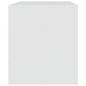Preview: TV-Schrank Weiß 67x39x44 cm Stahl