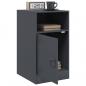 Preview: Nachttische 2 Stk. Anthrazit 34,5x39x62 cm Stahl