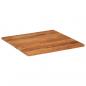 Preview: Tischplatte 80x80x3,8 cm Quadratisch Massivholz Akazie