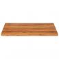 Preview: Tischplatte 80x80x3,8 cm Quadratisch Massivholz Akazie