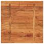 Preview: Tischplatte 80x80x3,8 cm Quadratisch Massivholz Akazie