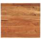 Preview: ARDEBO.de - Tischplatte 100x80x2,5 cm Rechteckig Massivholz Akazie