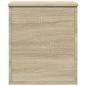 Preview: Truhe Sonoma-Eiche 40x42x46 cm Holzwerkstoff