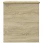 Preview: Truhe Sonoma-Eiche 40x42x46 cm Holzwerkstoff