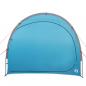 Preview: Beistellzelt Blau Wasserdicht