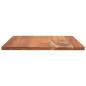 Preview: Tischplatte 50x50x2,5 cm Quadratisch Massivholz Akazie