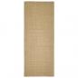 Preview: Teppich Natur Sisal 100x250 cm