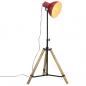 Preview: ARDEBO.de - Stehleuchte 25 W Rot 75x75x90-150 cm E27
