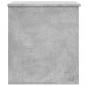 Preview: Truhe Betongrau 60x42x46 cm Holzwerkstoff