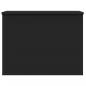 Preview: Truhe Schwarz 60x42x46 cm Holzwerkstoff