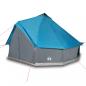 Preview: Tipi-Familienzelt 12 Personen Blau Wasserdicht