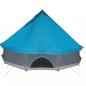 Preview: Tipi-Familienzelt 12 Personen Blau Wasserdicht