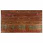 Preview: ARDEBO.de - Tischplatte 120x70x2,5 cm Rechteckig Altholz Massiv