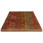 Preview: Tischplatte 120x70x2,5 cm Rechteckig Altholz Massiv