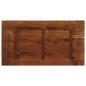 Preview: Tischplatte 120x70x2,5 cm Rechteckig Altholz Massiv