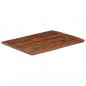 Preview: ARDEBO.de - Tischplatte 110x80x2,5 cm Rechteckig Altholz Massiv