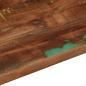 Preview: Tischplatte 90x50x3,8 cm Rechteckig Altholz Massiv