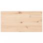 Preview: Tischplatten 2 Stk. 90x45x2,5 cm Rechteckig Massivholz Kiefer