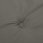 Preview: Hochlehner-Auflagen 4 Stk. Melange Dunkelgrau 120x50x4 cm Stoff