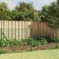 Preview: Maschendrahtzaun mit Bodenhülsen Grün 1,1x25 m