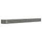 Preview: Hochbeet Pulverbeschichteter Stahl 512x80x36 cm Grau