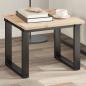 Preview: ARDEBO.de - Tischplatte 50x50x1,7 cm Quadratisch Massivholz Kiefer