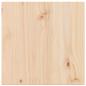Preview: Tischplatte 50x50x1,7 cm Quadratisch Massivholz Kiefer