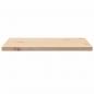 Preview: Tischplatte 50x50x1,7 cm Quadratisch Massivholz Kiefer